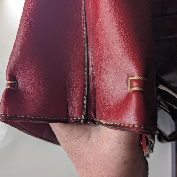 Aldo tote bag in cherry red - Picture 3 of 12